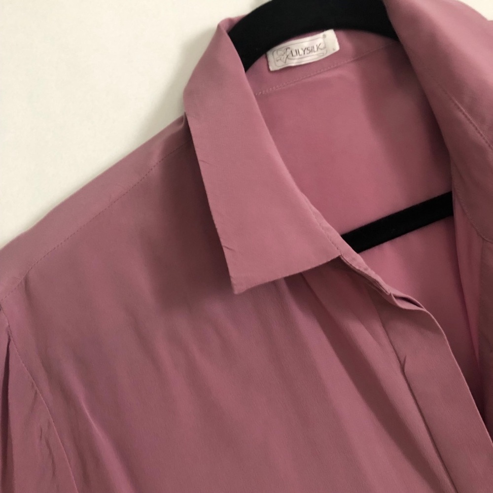 Lilysilk 100% our Mulberry silk blouse